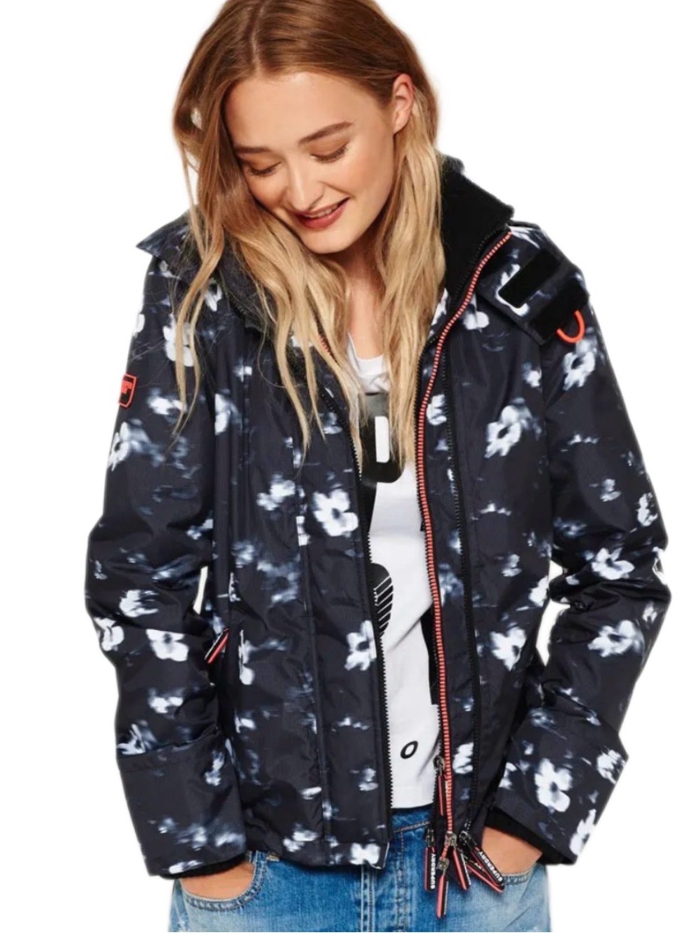 Superdry Printed Artic Original Windcheater Jacket- Size: Large